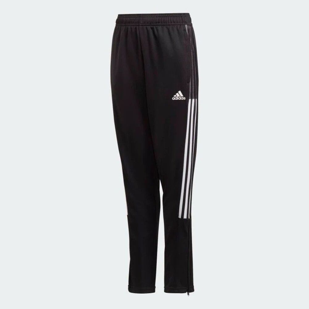 Adidas Originals Boy Kids TIRO 21 Track Pants Black XL Football Soccer 14 16 NWT - Picture 1 of 2
